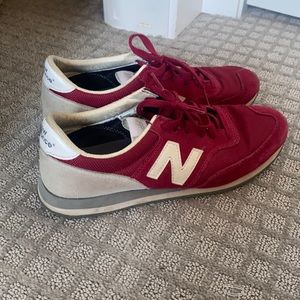 New Balance 620, size women’s 9.5, dark red